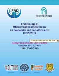 Image of Proceedings of 4th International Conference on Economics and Social Sciences (ICESS-2014). Istanbul, Turkey 25 -26, October 2014
