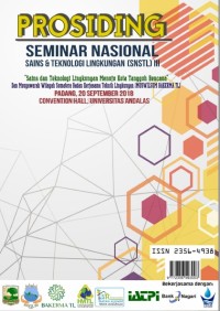 Image of Prosiding Seminar Nasional Sains dan Teknologi Lingkungan (SNSTL) III 2018. “Sains dan Teknologi Lingkungan Menuju Kota Tangguh Bencana”. Jurusan Teknik Lingkungan, Fakultas Teknik Universitas Andalas, Padang. Padang, 20 September 2018.