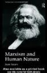 Image of Marxism and human nature