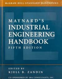 Image of Maynard's industrial engineering handbook