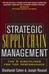 Image of Strategic supply chain management: the five disciplines for top performance