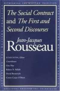 Image of The social contract: and, The first and second discourses