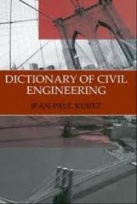 Image of Dictionary of civil engineering: English-French