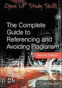 Image of The complete guide to referencing and avoiding plagiarism