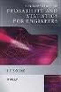 Image of Fundamentals of probability and statistics for engineers