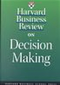 Image of Harvard business review on decision making