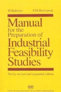 Image of Manual for the preparation of industrial feasibility studies