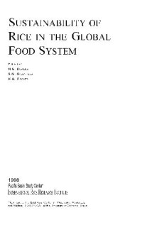 Image of Sustainability of rice in the global food system
