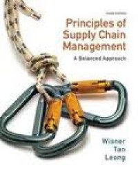 Image of Principles of supply chain management: a balanced approach