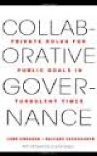 Image of Collaborative governance: private roles for public goals in turbulent times