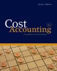 Image of Cost accounting: foundations and evolutions