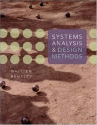 Image of Systems analysis and design methods