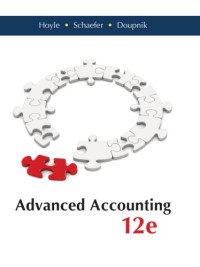 Image of Advanced accounting
