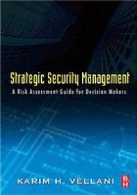 Image of Strategic security management : a risk assessment guide for decision makers
