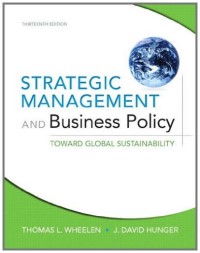 Image of Strategic management and business policy: toward global sustainability