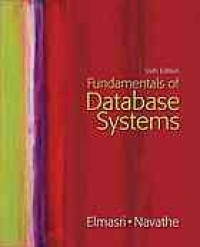 Image of Fundamentals of database systems