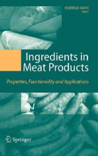 Image of Ingredients in meat products: properties, functionality and applications