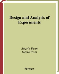 Image of Design and analysis of experiments