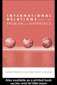 Image of International relations and the problem of difference