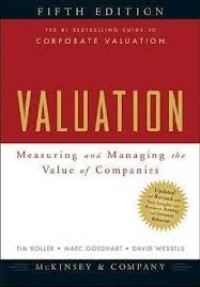 Image of Valuation: measuring and managing the value of companies