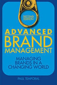 Image of Advanced brand management : managing brands in a changing world