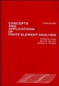 Image of Concepts and applications of finite element analysis