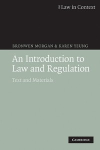 Image of An introduction to law and regulation: text and materials