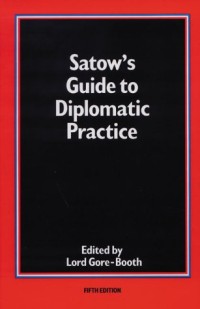 Image of Satow's guide to diplomatic practice