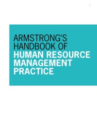 Image of Armstrong's handbook of human resource management practice