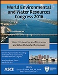 Image of Selected Papers from the Proceedings of the 2016 World Environmental and Water Resources Congress
West Palm Beach, Florida May 22–26, 2016. Water, Wastewater, and Stormwater and Urban Watershed Symposium.