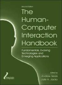 Image of The human-computer interaction handbook: fundamentals, evolving technologies, and emerging applications