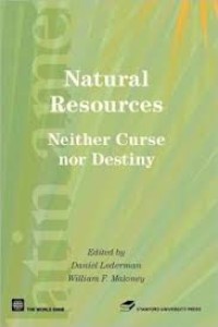 Image of Natural resources, neither curse nor destiny