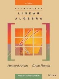 Image of Elementary linear algebra: applications version