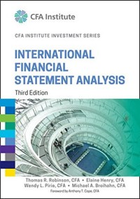 Image of International financial statement analysis