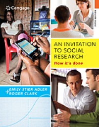 Image of An invitation to social research: how it's done