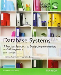 Image of Database systems : a practical approach to design, implementation and management