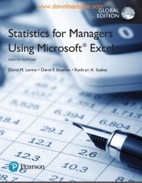Image of Statistics for managers using Microsoft Excel