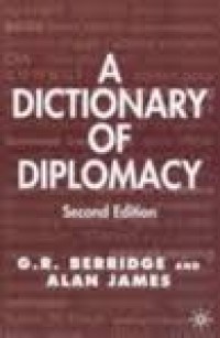 Image of A dictionary of diplomacy