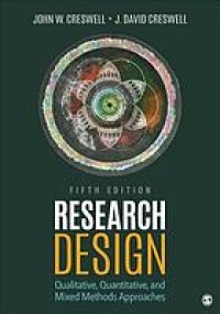 Image of Research design: qualitative, quantitative, and mixed methods approaches