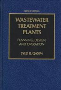 Image of Wastewater treatment plants: planning, design, and operation
