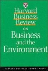 Image of Harvard business review on profiting from green business