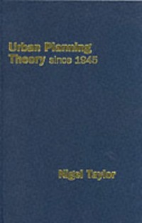 Image of Urban planning theory since 1945