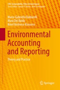 Image of Environmental accounting and reporting: theory and practice