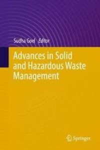 Image of Advances in solid and hazardous waste management