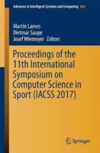 Image of Proceedings of the 11th International Symposium on Computer Science in Sport (IACSS 2017)