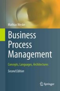 Image of Business process management: concepts, languages, architectures