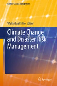 Image of Climate change and disaster risk management