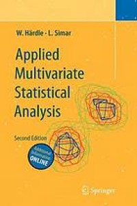 Image of Applied multivariate statistical analysis