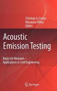 Image of Acoustic emission testing: basics for research - applications in civil engineering