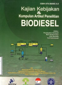 Image of Kajian Kebijakan & Kumpulan Artikel Penelitian BIODIESEL.